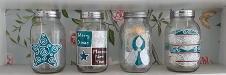 Startsetje Sfeerlicht met sterdeksel Kerst