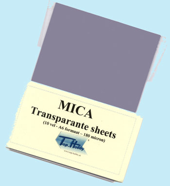 Mika (plastic) sheet A4 formaat