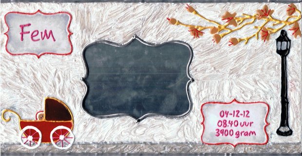 Gekleurde en Glitter contouren